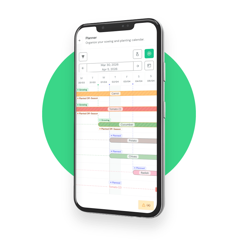 Crop9 garden planner app preview